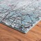 Homeroots 5 x 8 ft. Blue Chaotic Strokes Area Rug 395762 - alternate 8